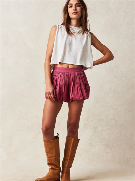 free people bubble shorts